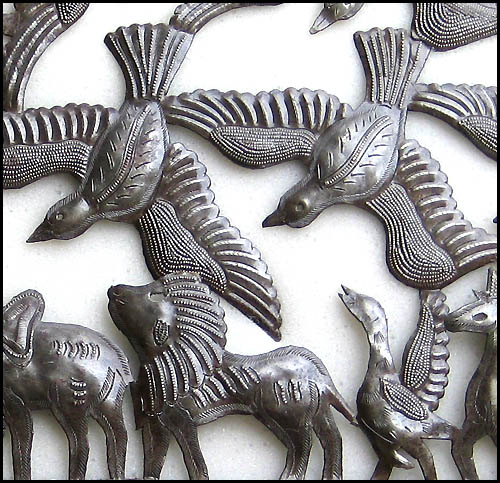 Noah's Ark - Haiti metal art