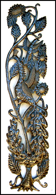 Haitian metal art - Birds