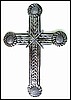 Metal Cross Designs - 6 Crosses - Haitian Handcut Steel Drum Art - 12"