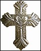 Metal Cross Wall Hanging - Christian Art - Metal Wall Art - 24"