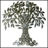  Metal Tree, Metal Wall Hanging, Irish Art, Metal Wall Art, Celtic Art, Outdoor Metal Art, Irish Dec