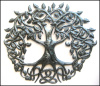  Irish Metal Art, Metal Tree, Irish Art, Celtic Knot, Steel Drum Metal Art, Metal Wall Art, Celtic A