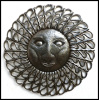 Metal Art Sun Wall Hanging - Haitian Steel Drum - Metal Wall Decor - 24"